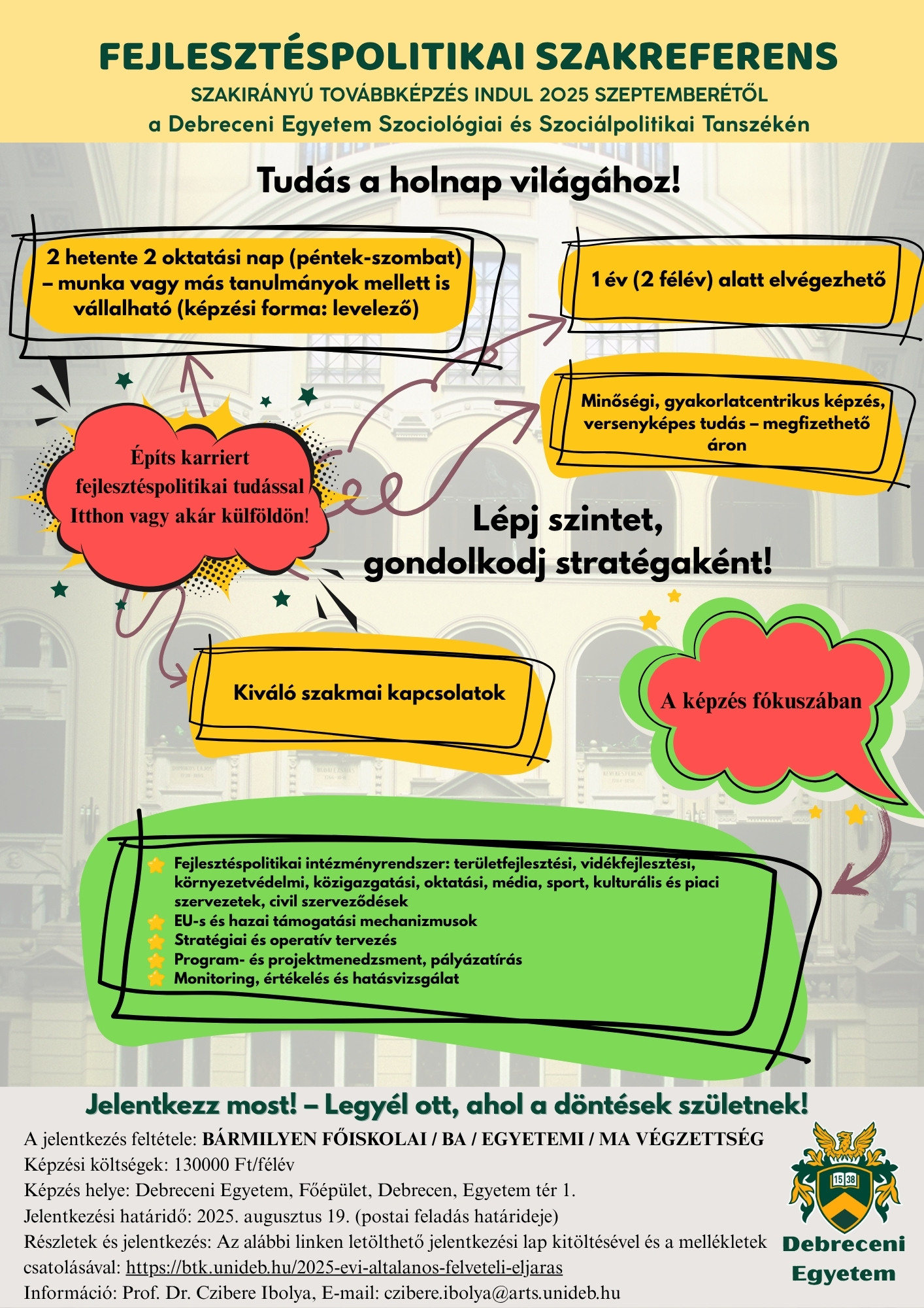 Fejlesztéspolitikai Szakreferens