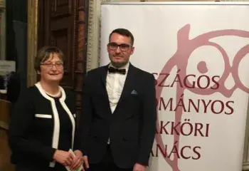 Virág Ádám Szociológia MA szakos hallgató Pro Sciencia Díjban részesült